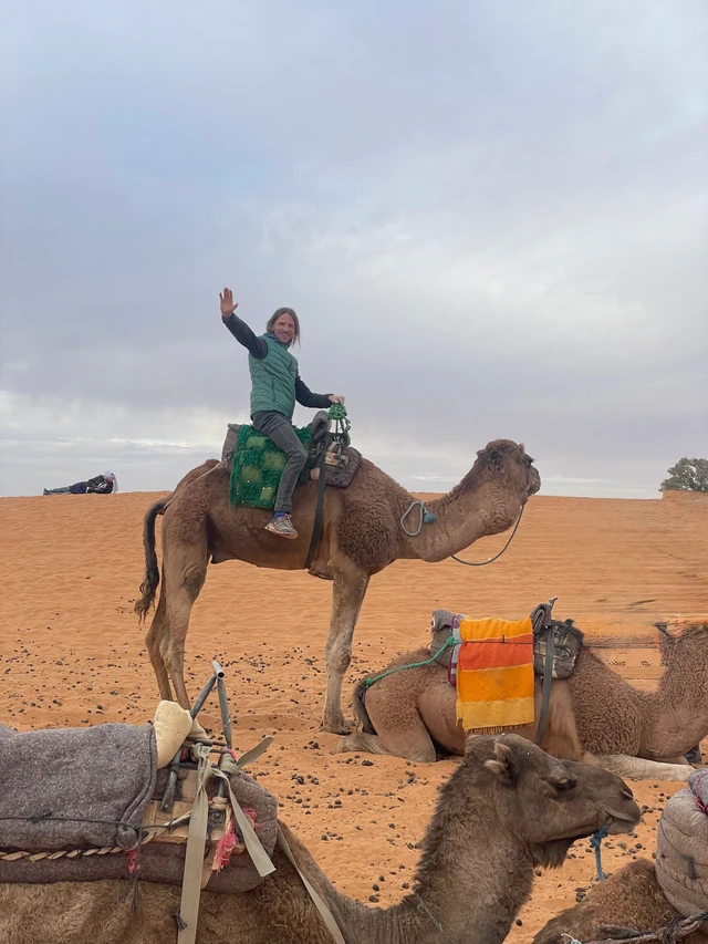 W podróży, Sahara